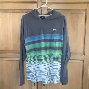 Billabong hooded long sleeve tee